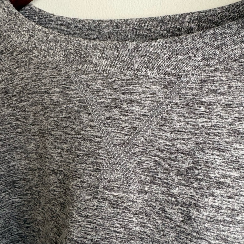 Fabletics Heather Gray Performance Pullover Sweat… - image 3